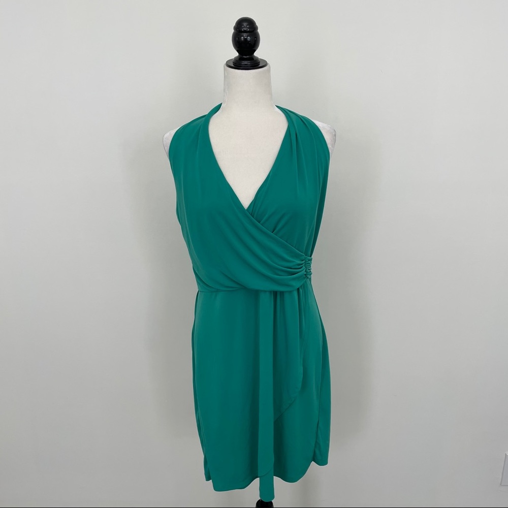 Valerie Bertinelli Green Tulip Bottom Dress - Picture 2 of 5
